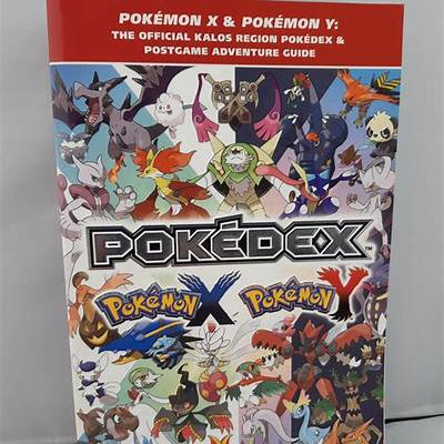 POKEDEX POKÉMON X & Pokemon Y - The Official Kalos Pokedex Adventure Guide  $35.00 - PicClick AU